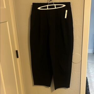 Anthropologie Black Women's Abe Lee Chino Trousers